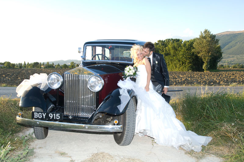 auto matrimonio umbria